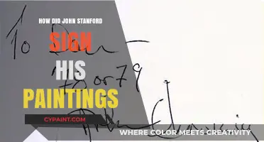 John Stanford's Signature Style: Unveiling His Unique Painting Signatures