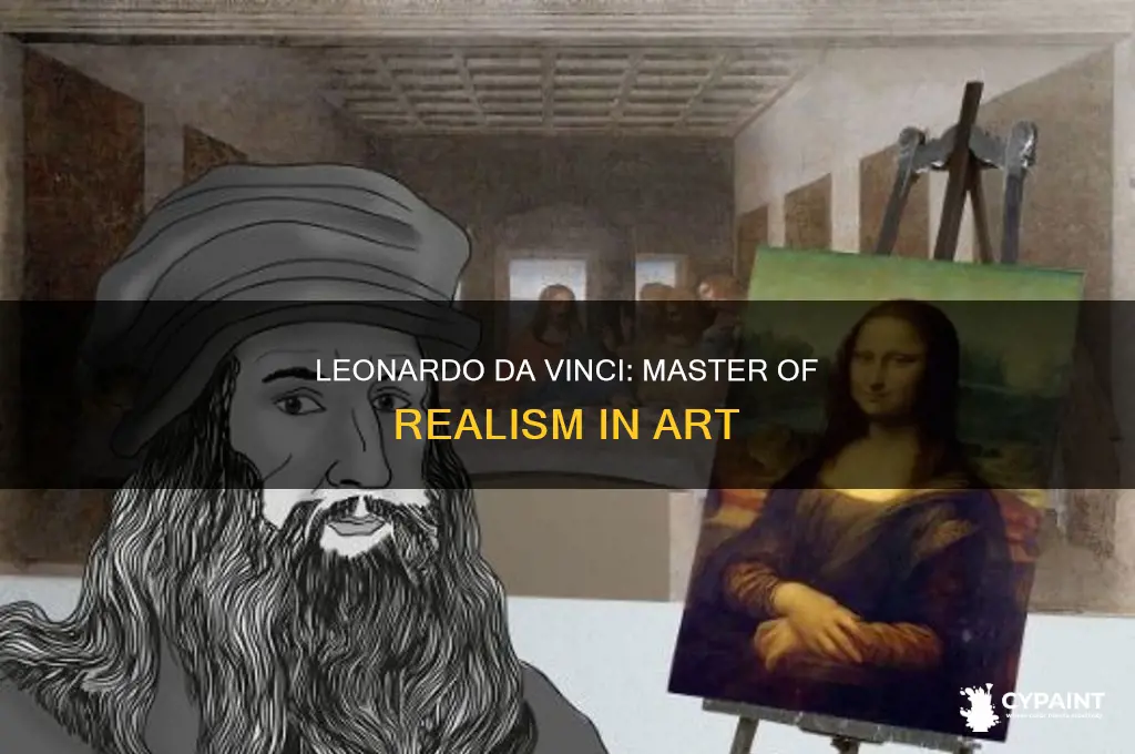 how did leonardo da vinci revolutionize realistic painting