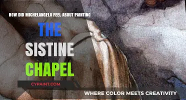 Michelangelo's Emotional Turmoil in Painting the Sistine Chapel