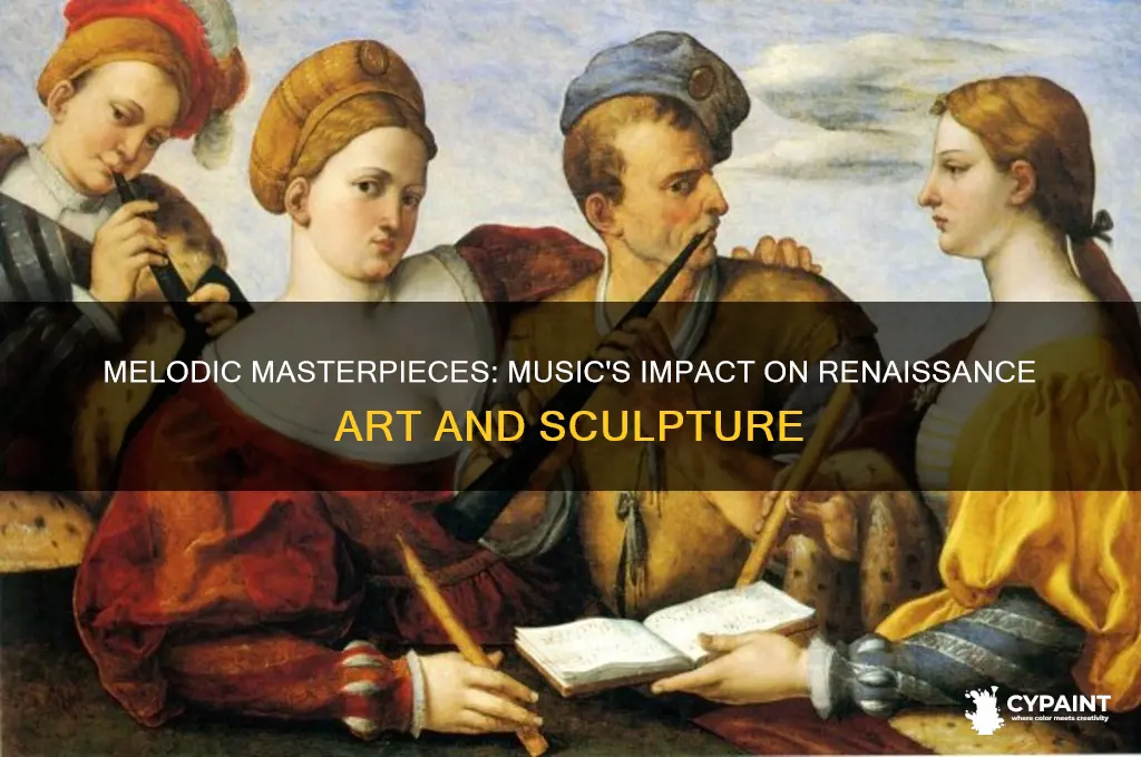 how did music influence the the renaissance painting and sculpture