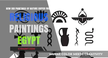 Nature vs. Divinity: Contrasting Egyptian Artistic Depictions of Landscapes and Faith