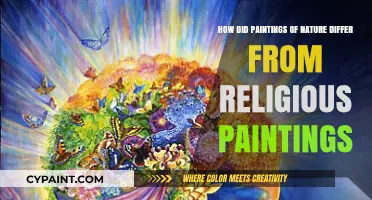 Nature vs. Religion: Art's Evolving Themes