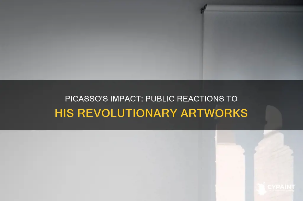 how did people react to picasso paintings