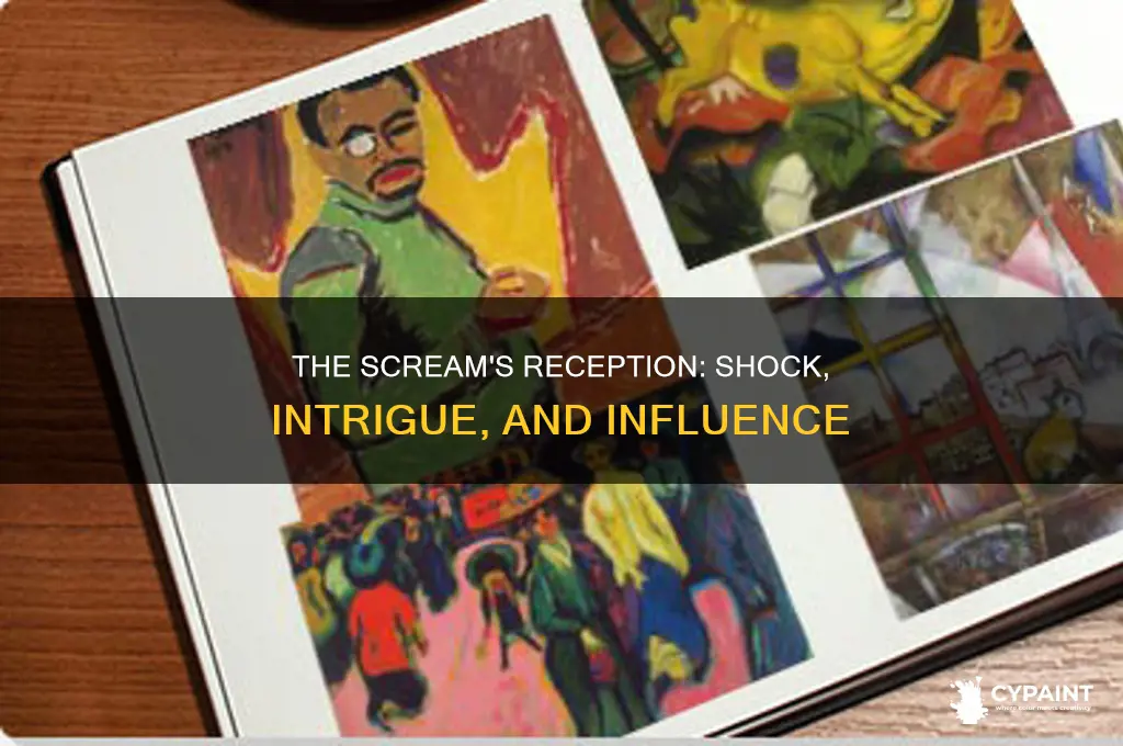 how did people respond to the scream painting