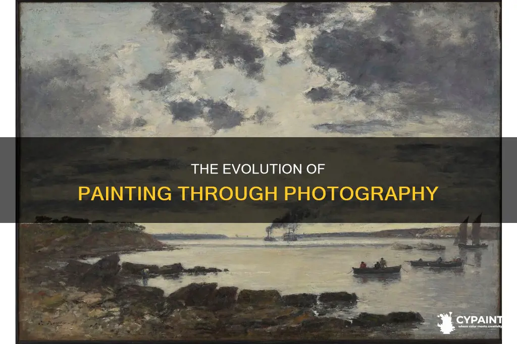 how did the creation of photography change painting styles
