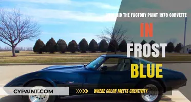 1978 Corvette's Frost Blue Factory Paint Process Revealed