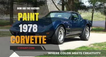 1978 Corvette Factory Paint Process: Techniques and Color Options Revealed