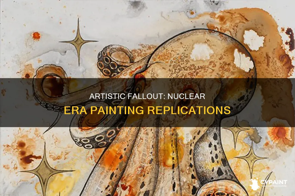 how did the nuclear bombs affect painting replications