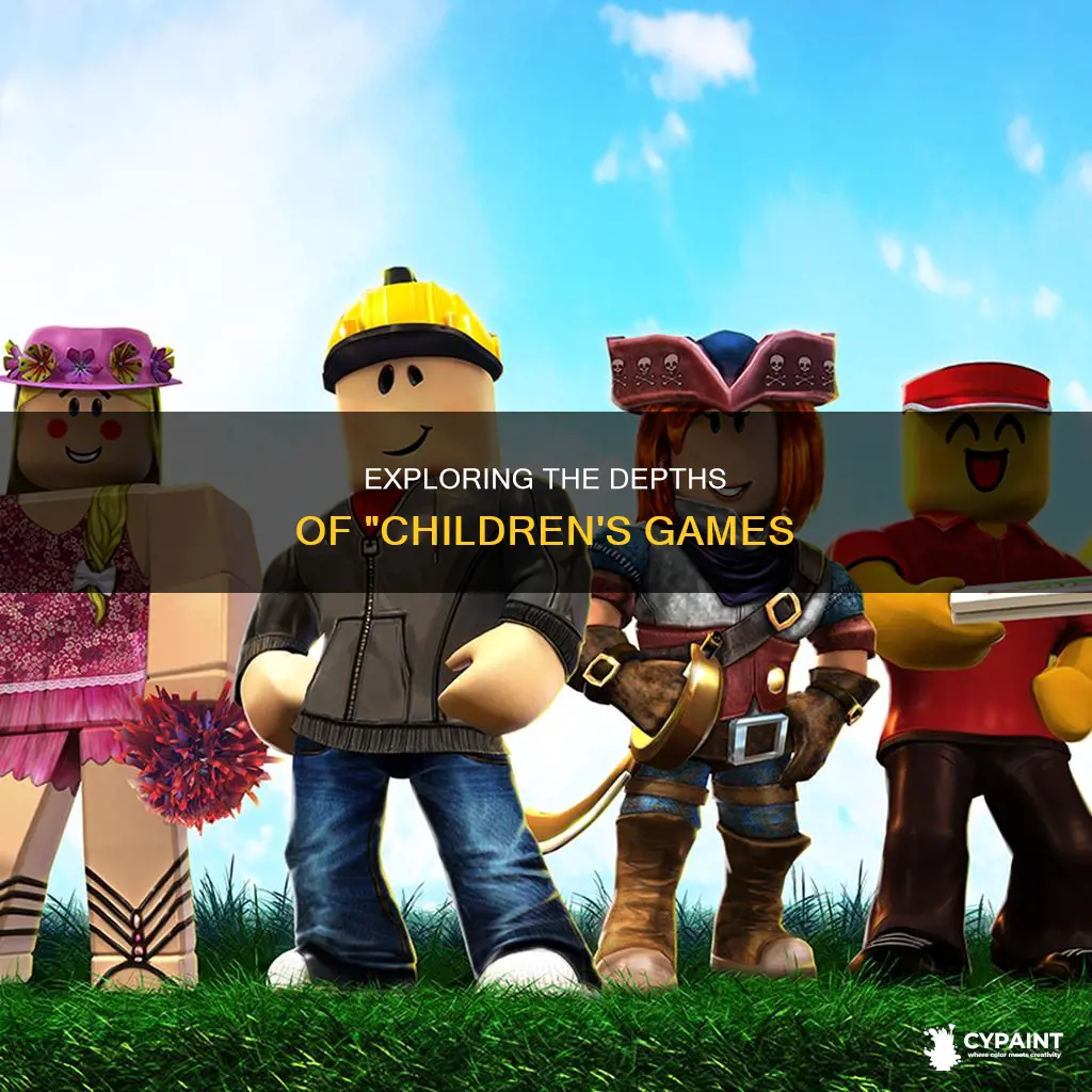 how did the poem childrens games reflect the painting