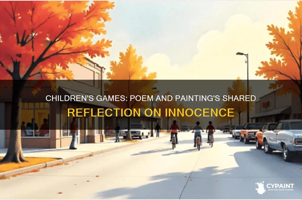 how did the poem children