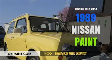 Reviving the Past: 1989 Nissan Paint Application Techniques Explained