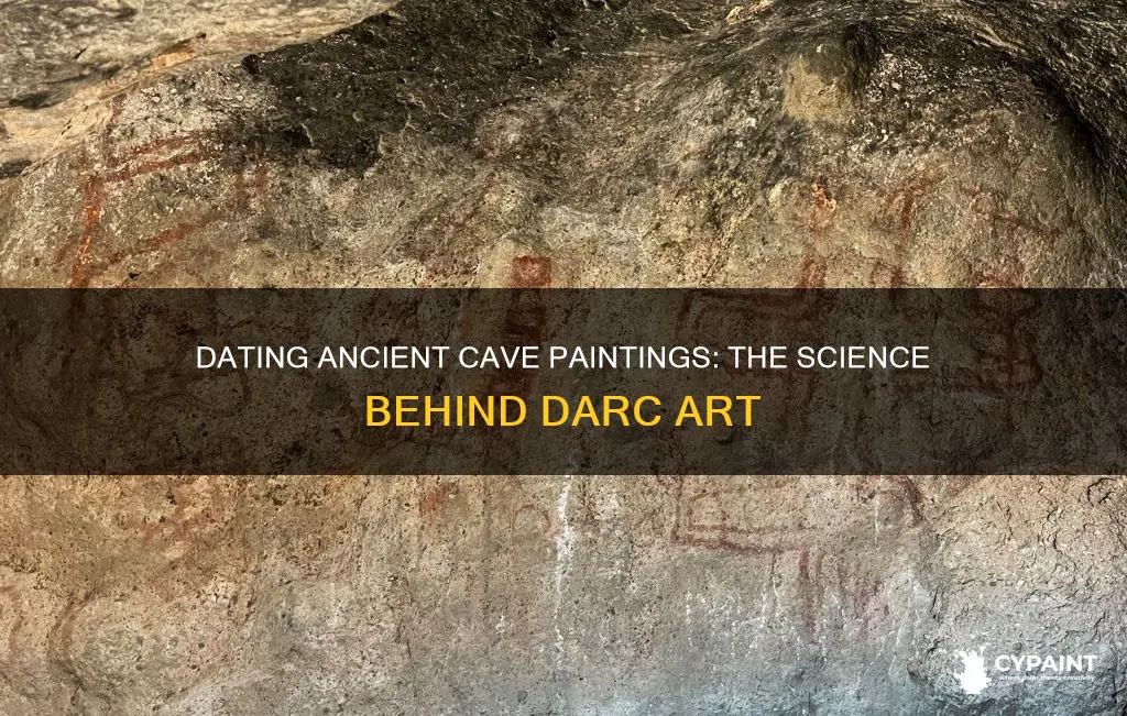 how did they dat the cave paintings at darc