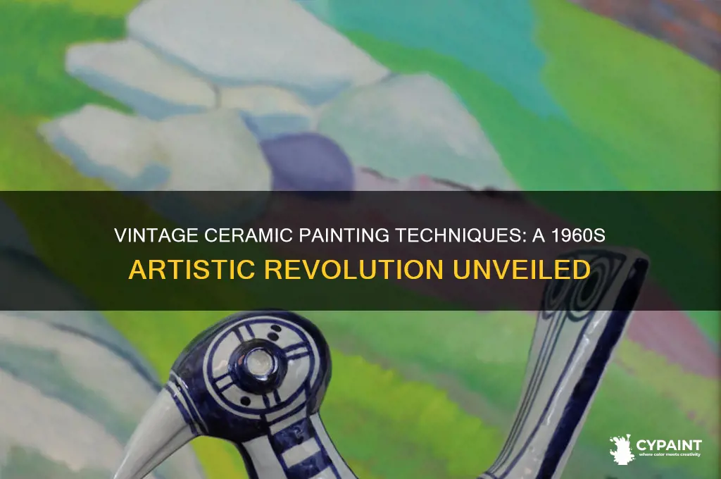 how did they paint ceramics back in the 60