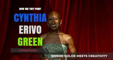 The Art of Transforming Cynthia Erivo: A Green Painting Journey