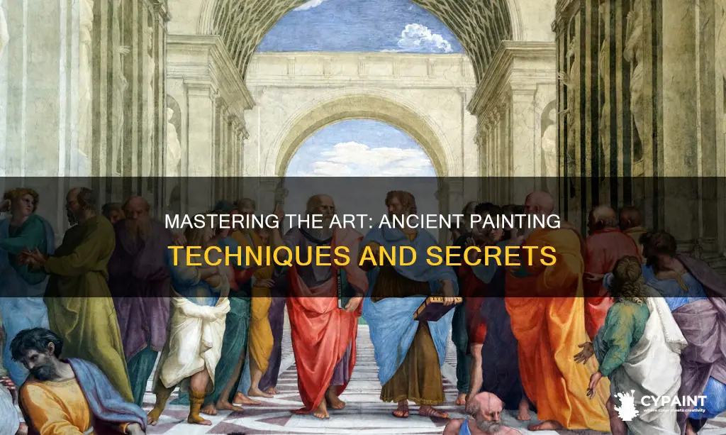 how did they teach painting hundreds of years ago