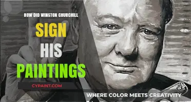 Winston Churchill's Artistic Signature: Unveiling His Unique Painting Signatures