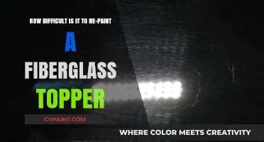 Re-Painting a Fiberglass Topper: Challenges and Tips for Success