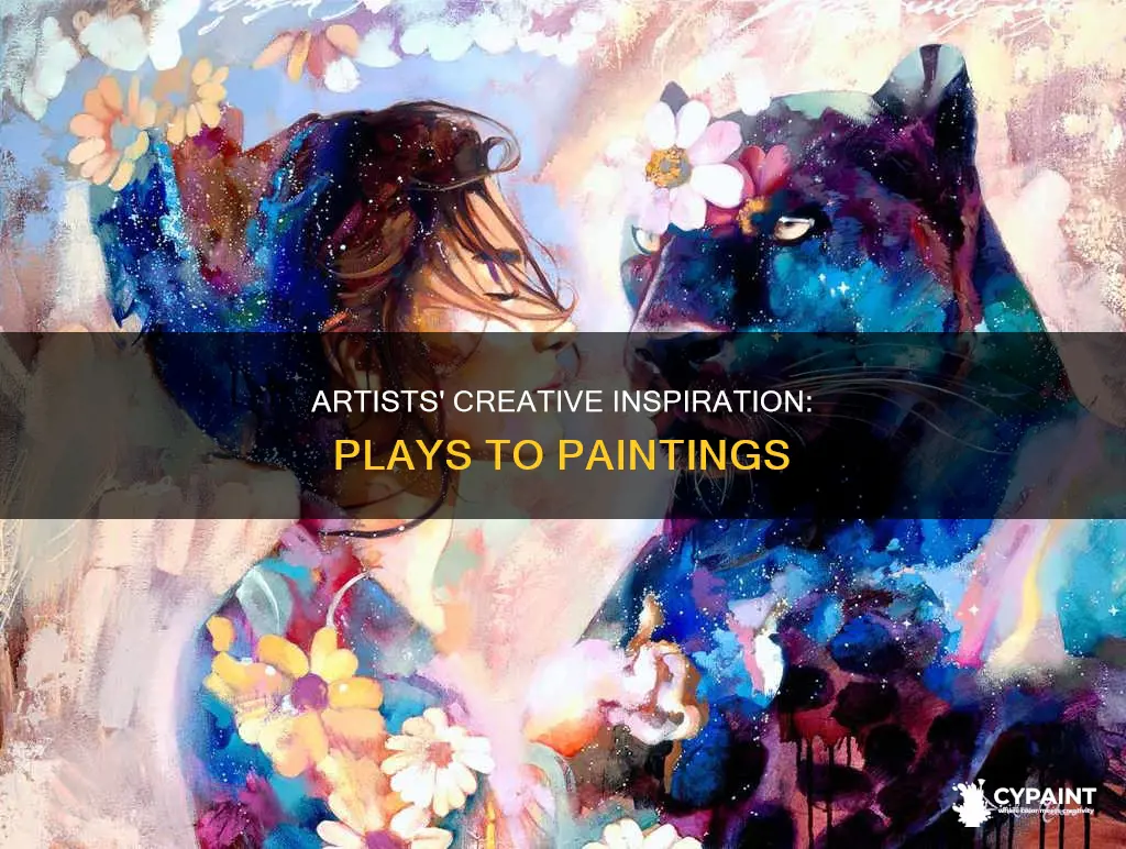how do artists choose what to paint from plays