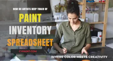 Artists' Paint Inventory: Tracking with Spreadsheets