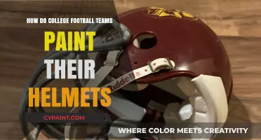 The Art of College Football Helmet Design