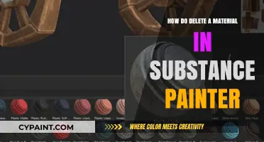 Quickly Delete Materials in Substance Painter