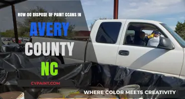 Proper Paint Can Disposal Guide for Avery County, NC Residents