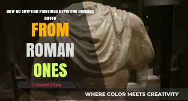 Egyptian vs. Roman Art: Contrasting Human Depictions in Ancient Paintings