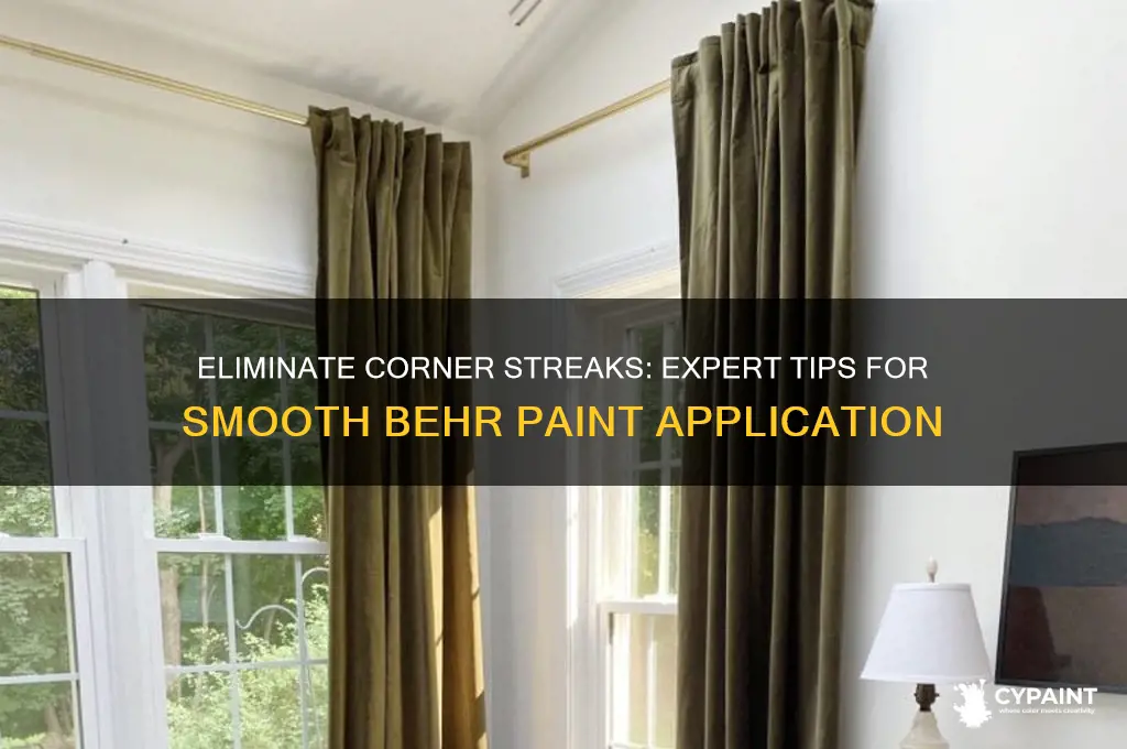 Eliminate Corner Streaks: Expert Tips For Smooth Behr Paint Application ...