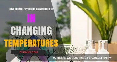 Gallery Glass Paints: Durability in Temperature Fluctuations Explained