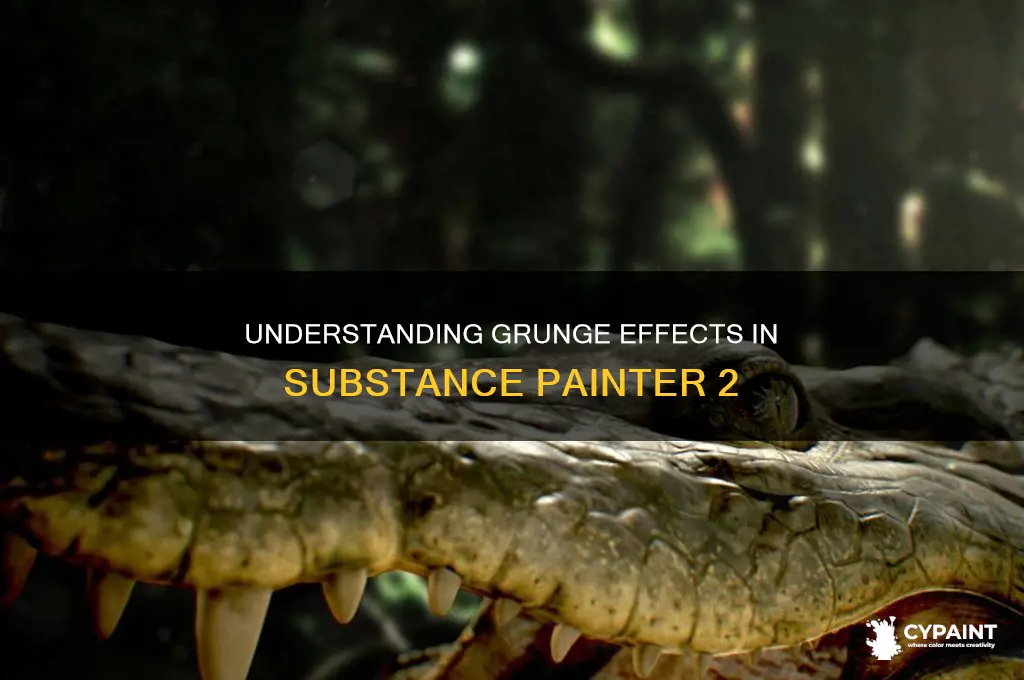 how do grunges in substance painter 2 work