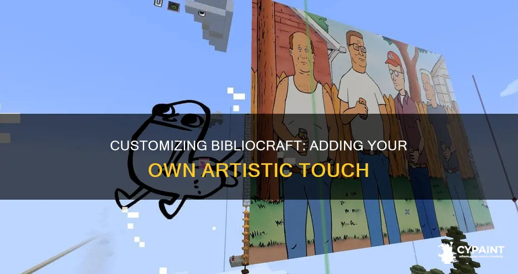 how do i add custom painting to biblio craft