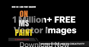 Quick Guide: Adding Font Shadow in MS Paint