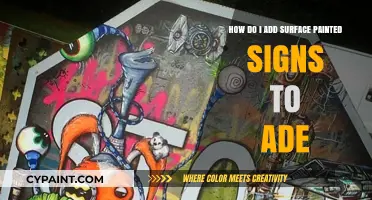 Creating Surface-Painted Signs for ADE: A Step-by-Step Guide