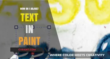 Mastering Text Editing in Paint: A Step-by-Step Adjustment Guide