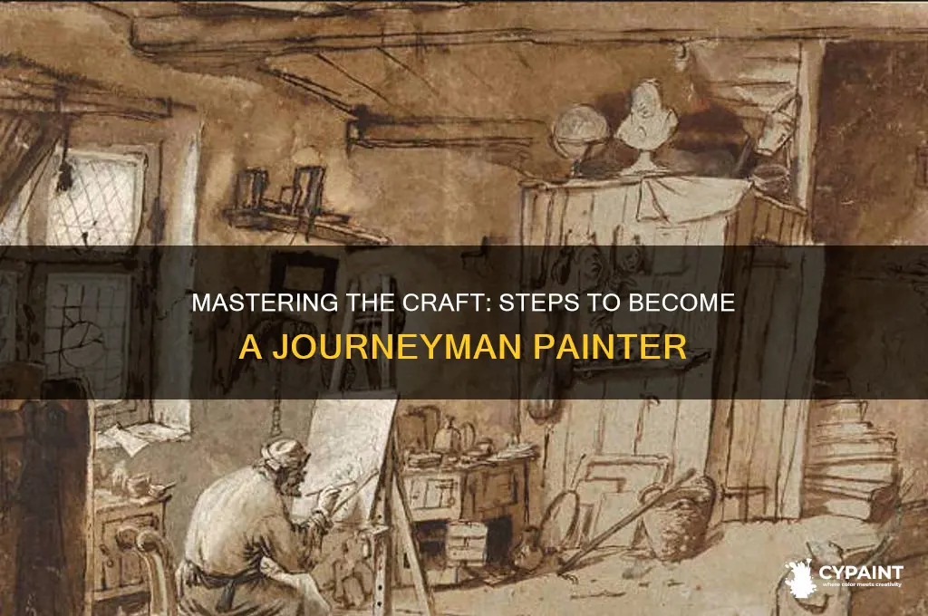 how do i become a journeyman painter