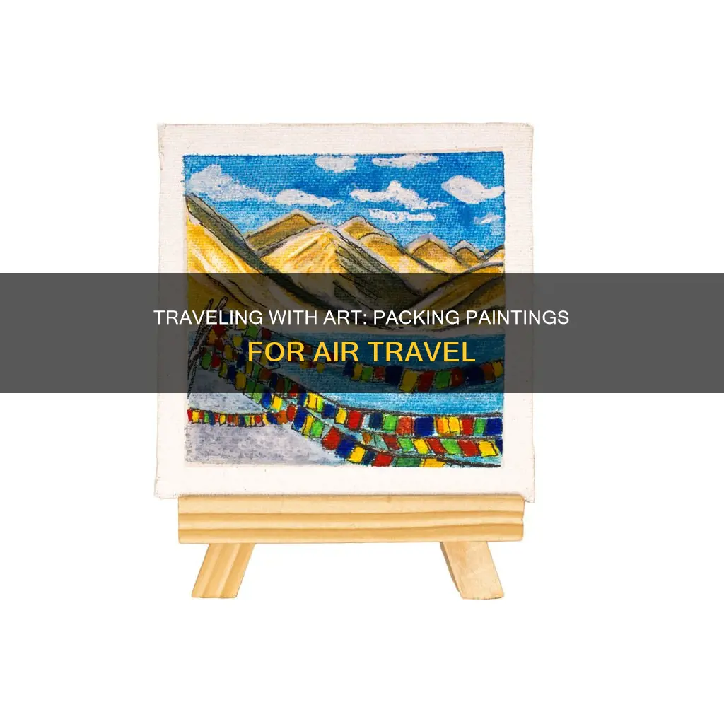 how do i bring my painting on a plane
