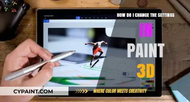 Adjusting Paint 3D Settings: A Quick Guide