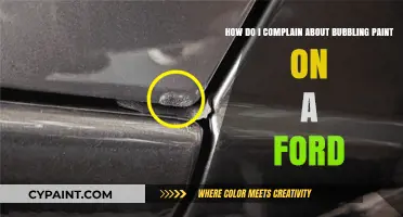 Ford Paint Bubbling: How to File an Effective Complaint