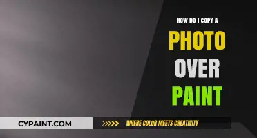 Easy Steps to Copy and Paste Photos Over Paint