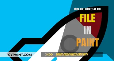 Creating ICO Files: Paint's Hidden Feature