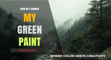 Darkening Green Paint: Simple Techniques to Achieve Your Desired Shade