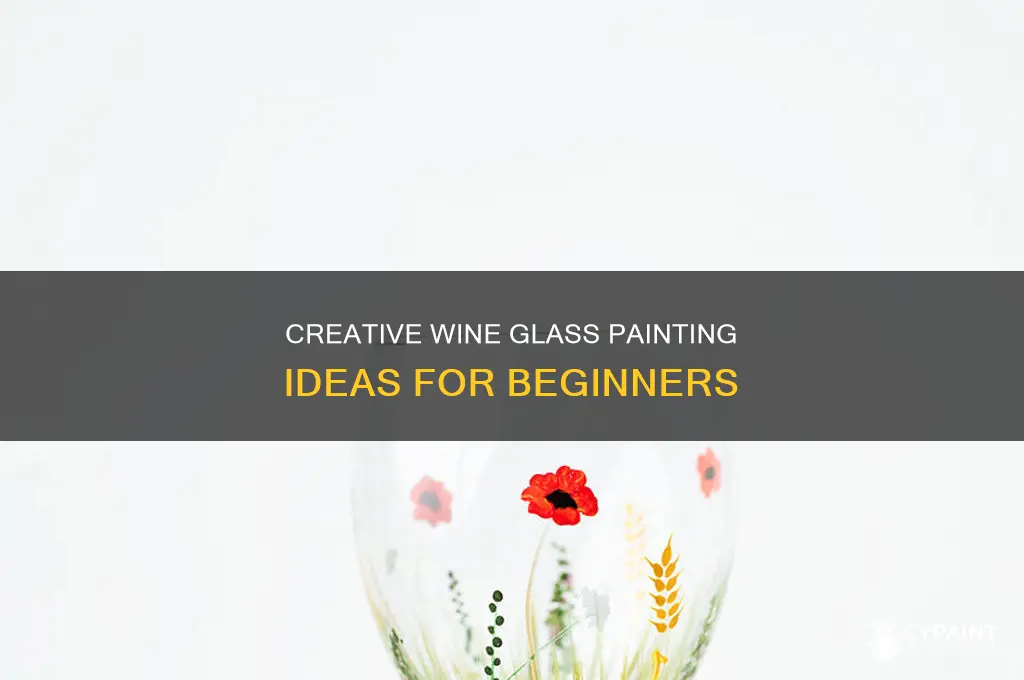 how do i decorate wine glasses with paint
