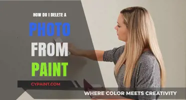 Erasing Photos in Paint: A Step-by-Step Guide
