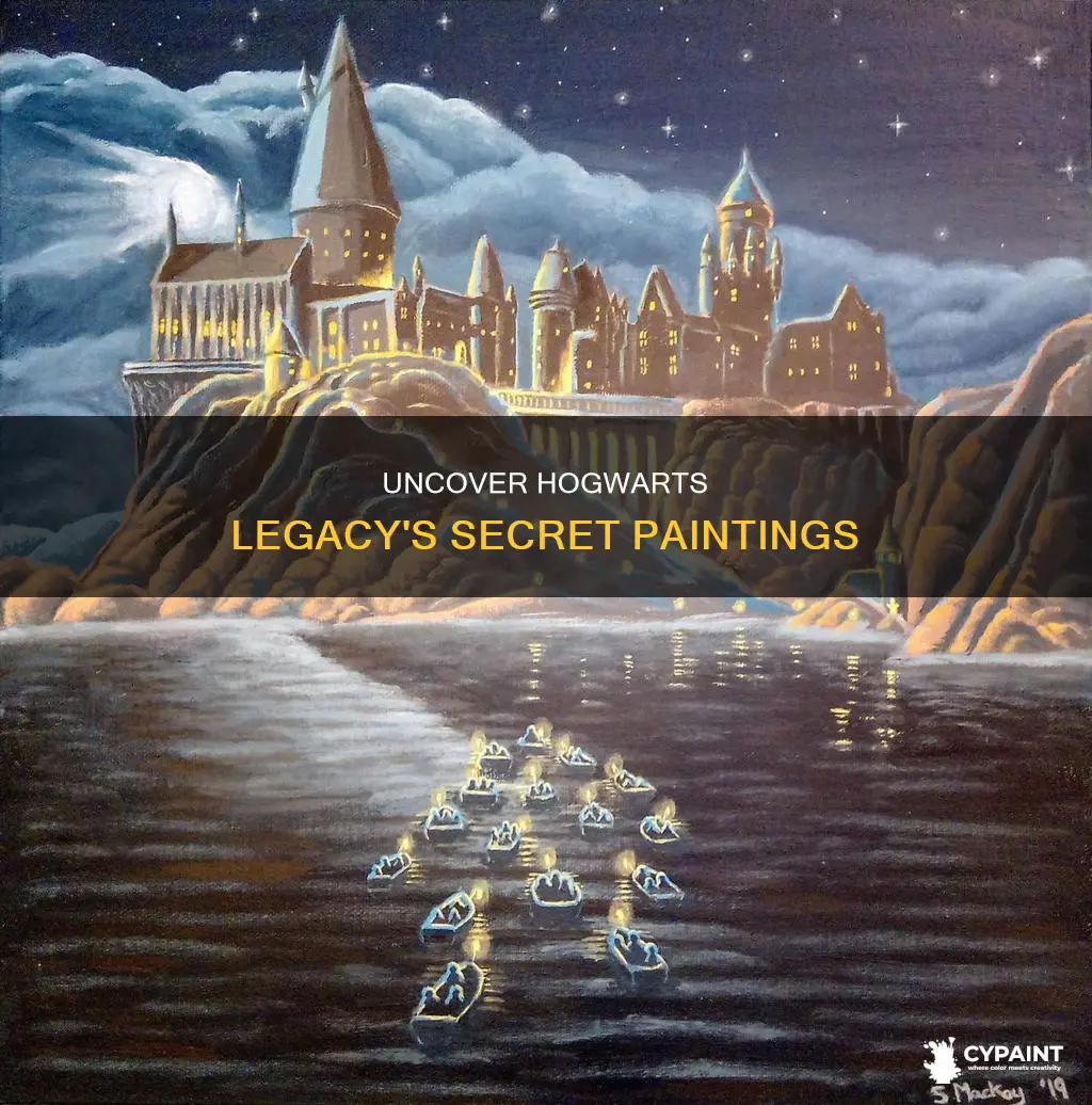 how do i discover the paintings secret hogwarts legacy