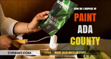 Dispose of Paint the Right Way in Ada County