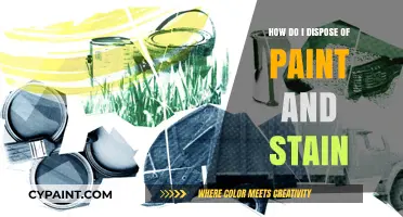 Dispose of Paint and Stain: Safe and Eco-Friendly Ways