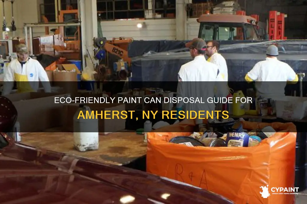 how do i dispose of paint cans in amherst ny
