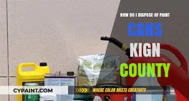 Safe Paint Can Disposal: King County Guide