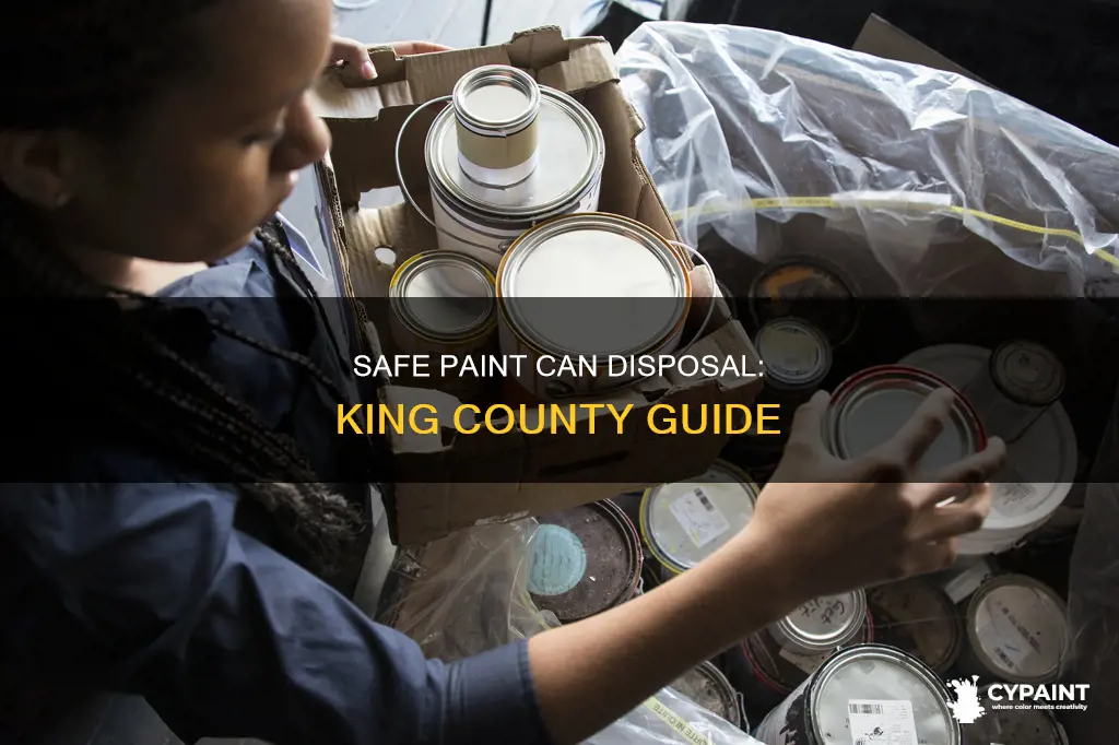 how do i dispose of paint cans kign county