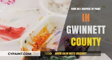 Dispose of Paint in Gwinnett County: A Guide